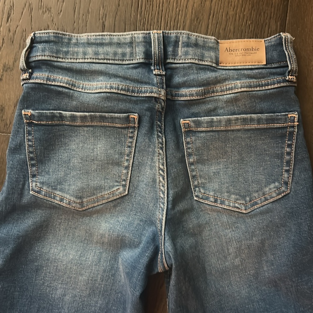 Abercrombie Kids Blue Wide Leg Jeans size 11/12 - Picture 5 of 5